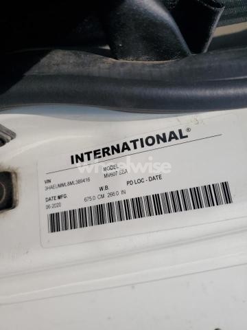 2021 INTERNATIONAL MV607 BOX TRUCK (VIN 3HAEUMML8ML389416) main photo