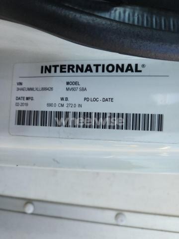 Photo 8 of 2020 INTERNATIONAL MV607 BOX TRUCK (VIN 3HAEUMMLXLL899426)