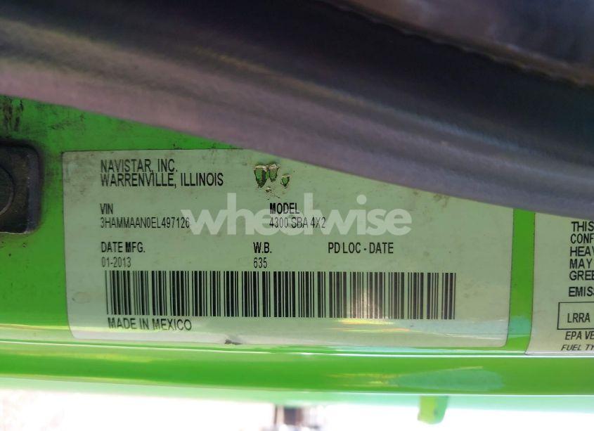 Photo 8 of 2014 International 4000 4300 (VIN 3HAMMAAN0EL497126)