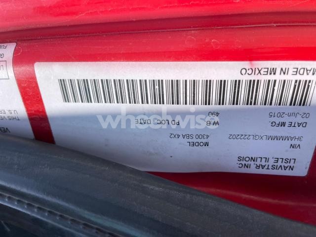 Photo 3 of 2016 INTERNATIONAL 4000 4300 (VIN 3HAMMMMLXGL222202)