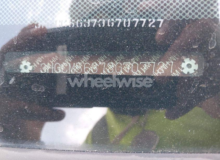 Photo 9 of 2003 Honda Accord 2.4 LX (VIN 3HGCM56373G707727)