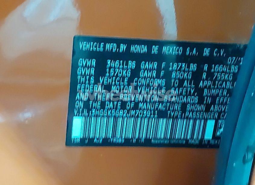 Photo 9 of 2018 Honda Fit EX (VIN 3HGGK5G82JM703911)