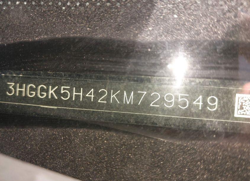 Photo 9 of 2019 Honda Fit LX (VIN 3HGGK5H42KM729549)