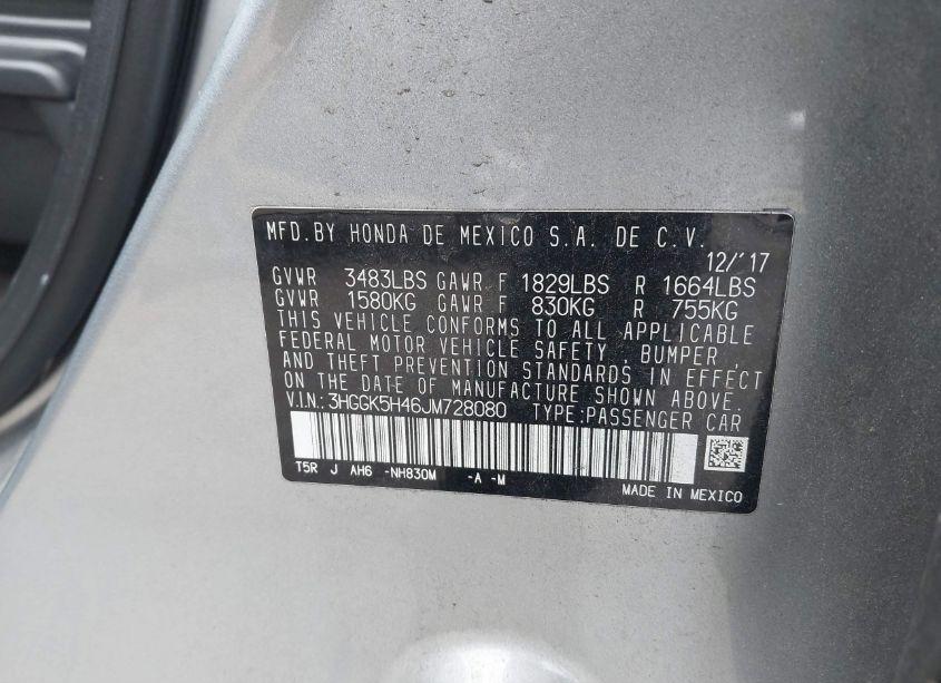 Photo 9 of 2018 Honda Fit LX (VIN 3HGGK5H46JM728080)