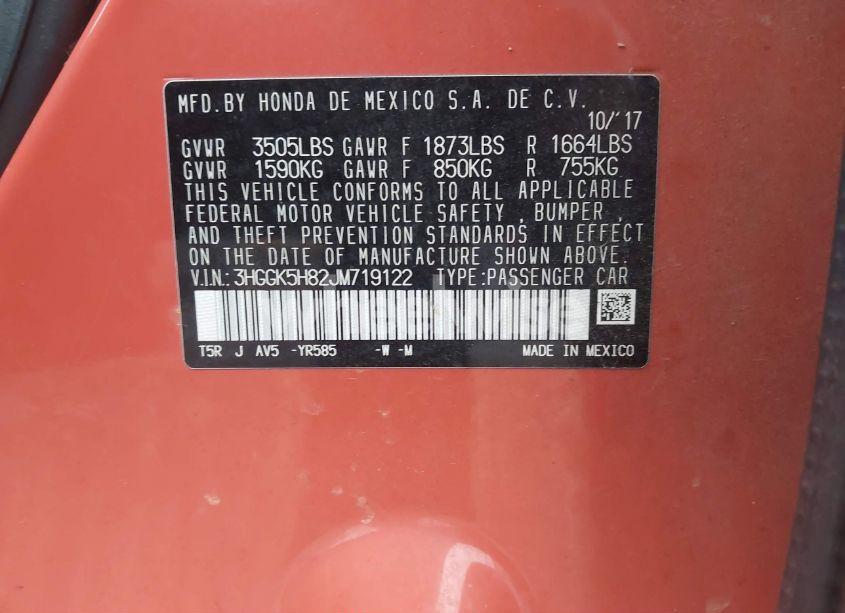 Photo 9 of 2018 Honda Fit EX (VIN 3HGGK5H82JM719122)