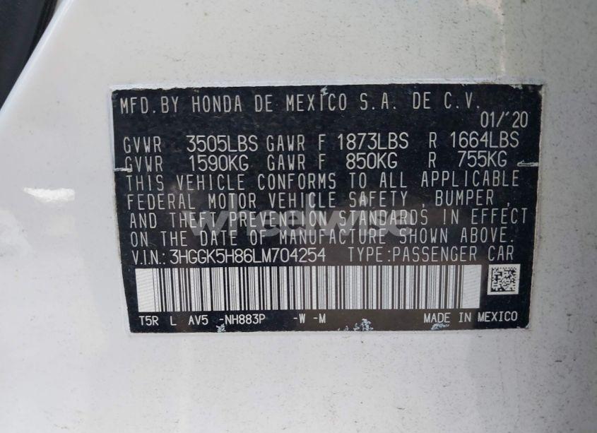 Photo 9 of 2020 Honda Fit EX (VIN 3HGGK5H86LM704254)