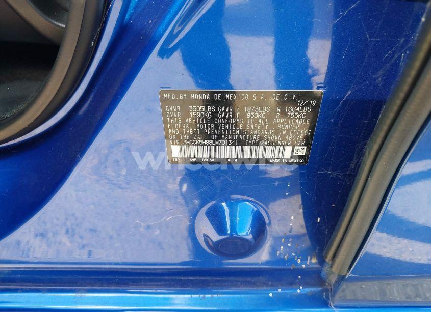 Photo 9 of 2020 Honda Fit EX (VIN 3HGGK5H88LM701341)