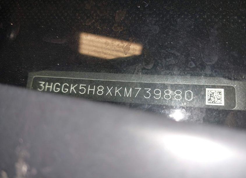 Photo 9 of 2019 Honda Fit EX (VIN 3HGGK5H8XKM739880)