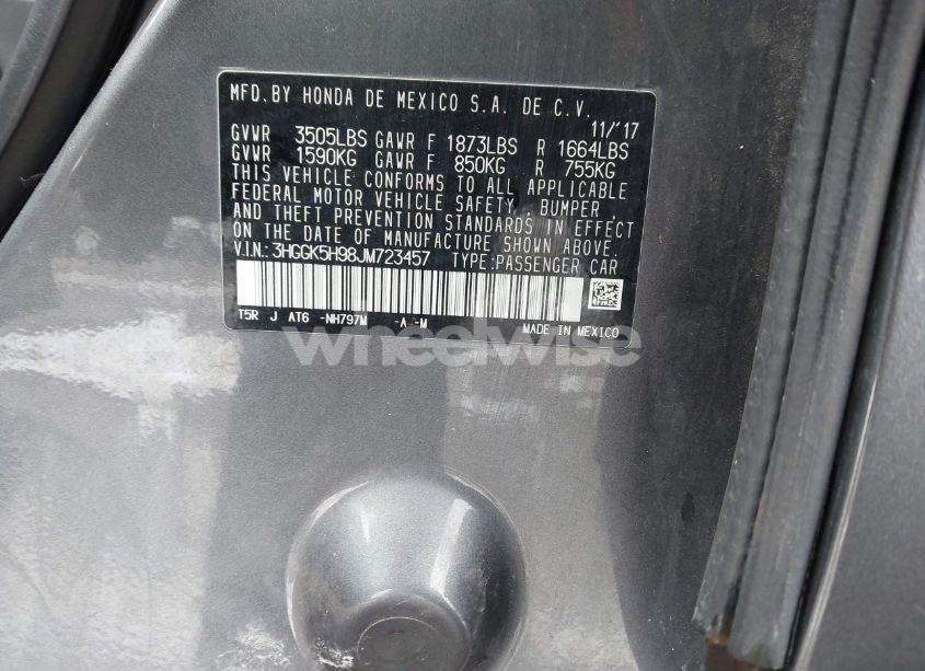 Photo 9 of 2018 Honda Fit EX-L (VIN 3HGGK5H98JM723457)