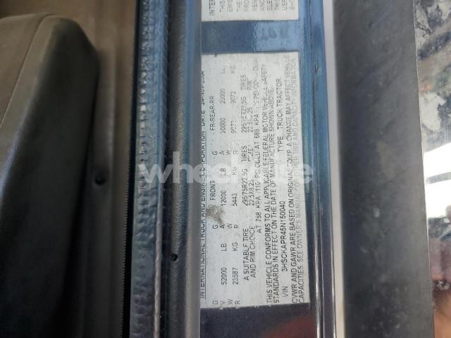 Photo 7 of 2005 INTERNATIONAL 9900IX DUMP TRUCK (VIN 3HSCKAPR45N150040)