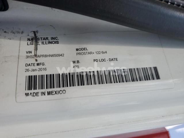 Photo 6 of 2017 INTERNATIONAL PROSTAR N/A (VIN 3HSDJAPR8HN650942)