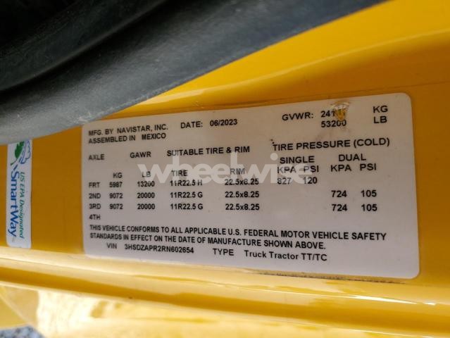 Photo 7 of 2024 INTERNATIONAL LT625 (VIN 3HSDZAPR2RN602654)