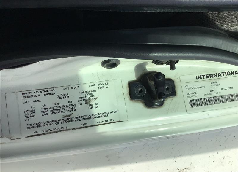 Photo 9 of 2018 International Lt (VIN 3HSDZAPR3JN346772)