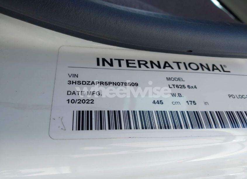Photo 7 of 2023 International Lt (VIN 3HSDZAPR5PN078509)