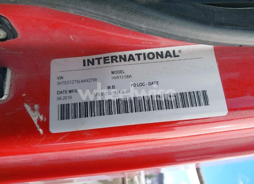 Photo 9 of 2020 International Hv N/A (VIN 3HTESTZT5LN442799)