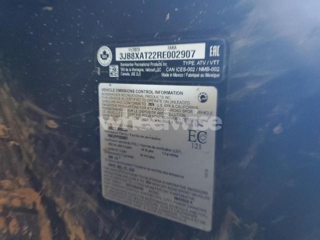 Photo 5 of 2024 CAN-AM MAVERICK R X RS N/A (VIN 3JB8XAT22RE002907)