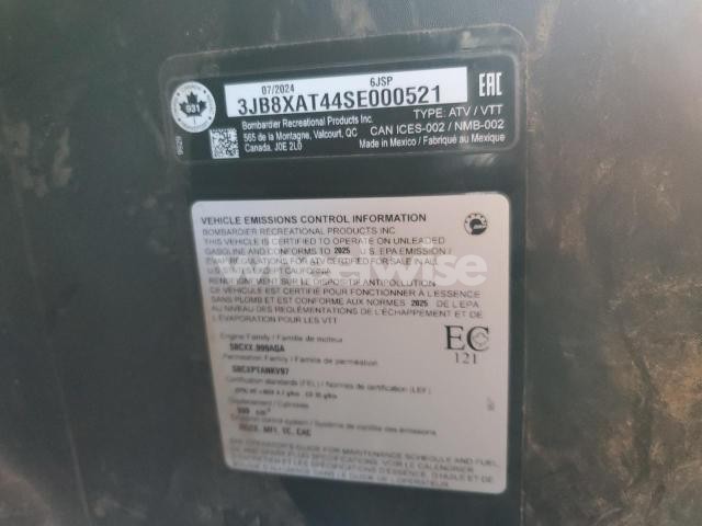 Photo 6 of 2025 CAN AM MAVERICK R X RS N/A (VIN 3JB8XAT44SE000521)