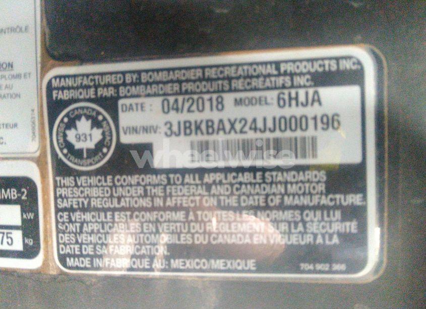 Photo 10 of 2018 Can-am Commander MAX DPS 1000R (VIN 3JBKBAX24JJ000196)