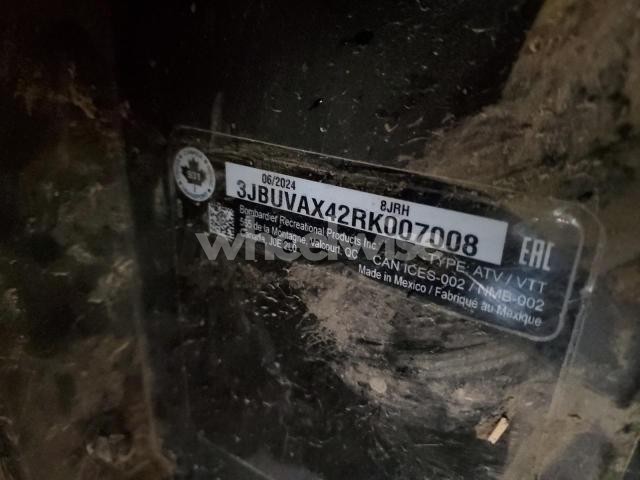 Photo 3 of 2024 CAN-AM DEFENDER LIMITED CAB HD10 (VIN 3JBUVAX42RK007008)