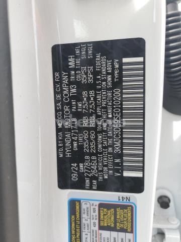 Photo 11 of 2025 HYUNDAI TUCSON SEL (VIN 3KMJC3DE9SE010200)