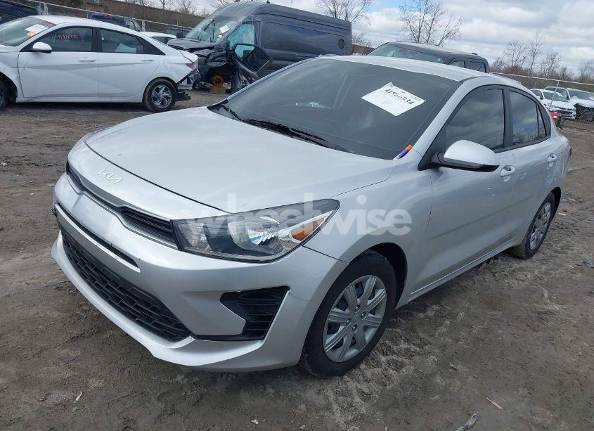 Photo 2 of 2022 Kia Rio S (VIN 3KPA24AD0NE476979)