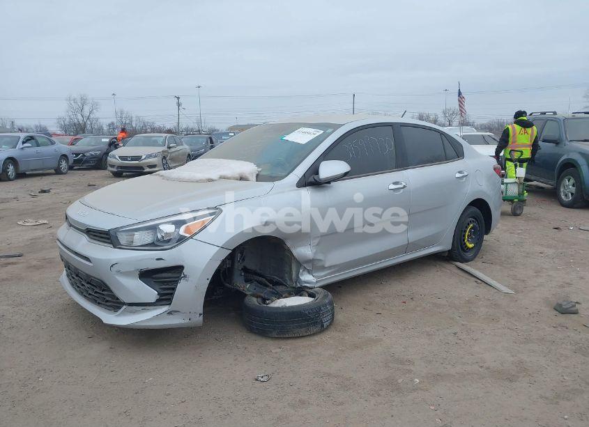 Photo 2 of 2022 Kia Rio S (VIN 3KPA24AD1NE462119)