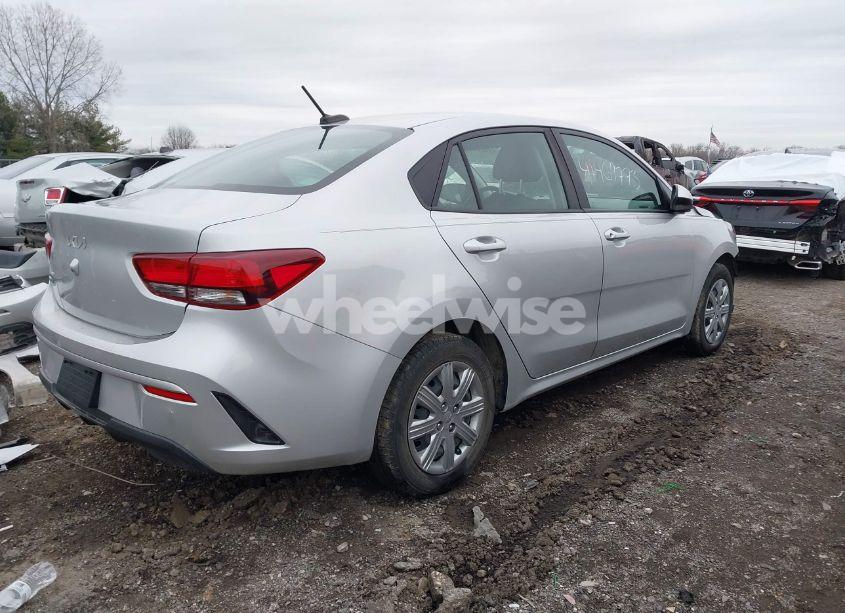 Photo 4 of 2022 Kia Rio LX (VIN 3KPA24AD1NE473525)