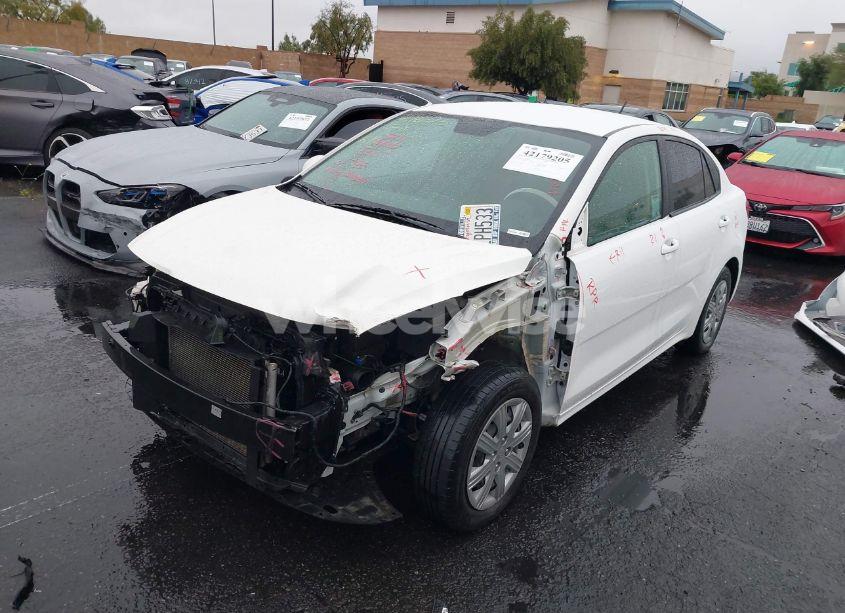 Photo 2 of 2021 Kia Rio S (VIN 3KPA24AD2ME375733)