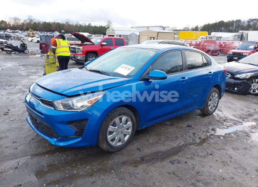 Photo 2 of 2022 Kia Rio S (VIN 3KPA24AD3NE431308)