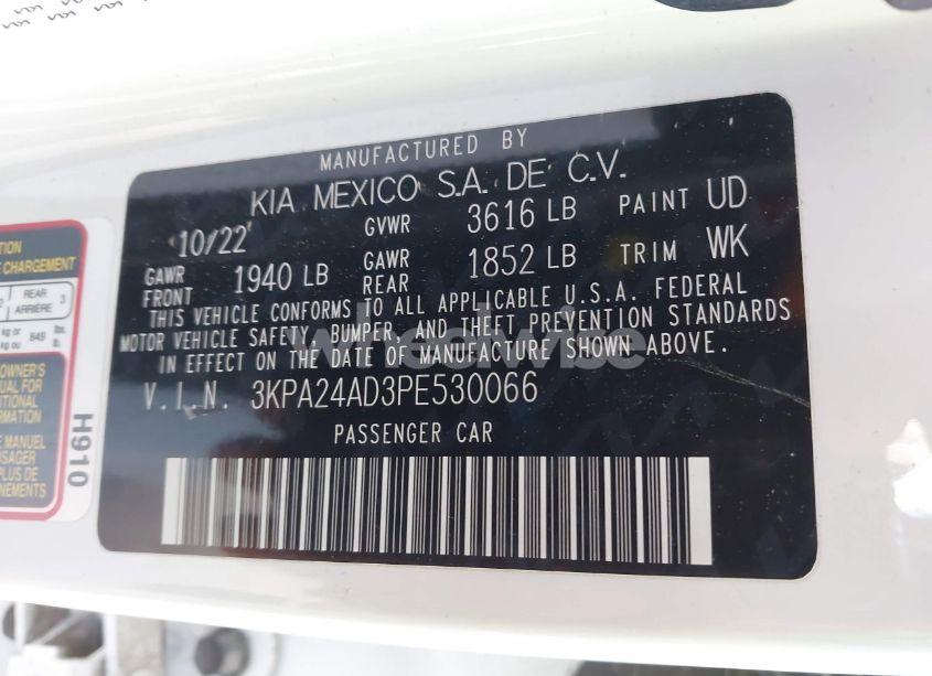 Photo 9 of 2023 Kia Rio LX (VIN 3KPA24AD3PE530066)