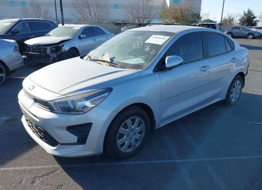 Photo 2 of 2021 Kia Rio LX (VIN 3KPA24AD4ME414063)