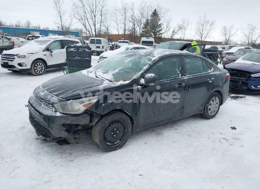 Photo 2 of 2022 Kia Rio S (VIN 3KPA24AD4NE463863)