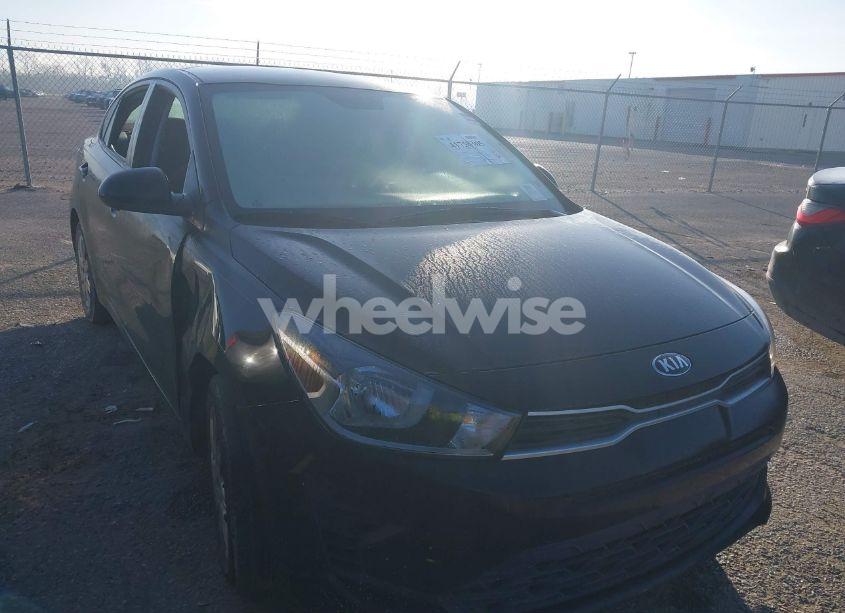 2021 Kia Rio LX (VIN 3KPA24AD5ME393708) main photo