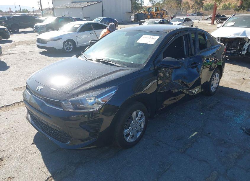Photo 2 of 2021 Kia Rio LX (VIN 3KPA24AD5ME416565)