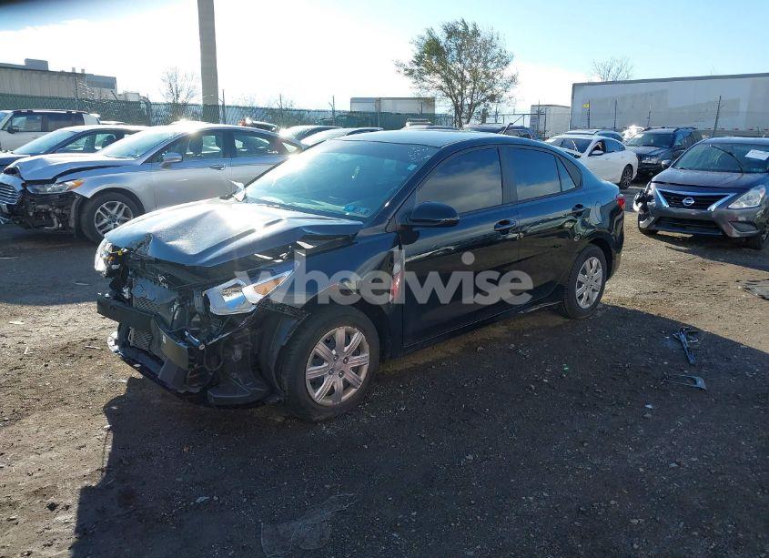 Photo 2 of 2022 Kia Rio LX (VIN 3KPA24AD5NE433853)