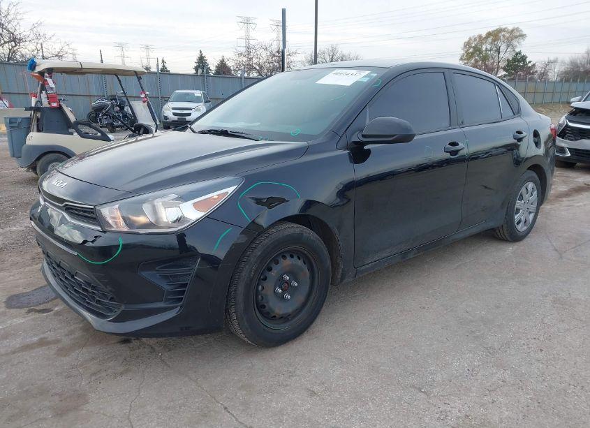 Photo 2 of 2022 Kia Rio S (VIN 3KPA24AD5NE477965)
