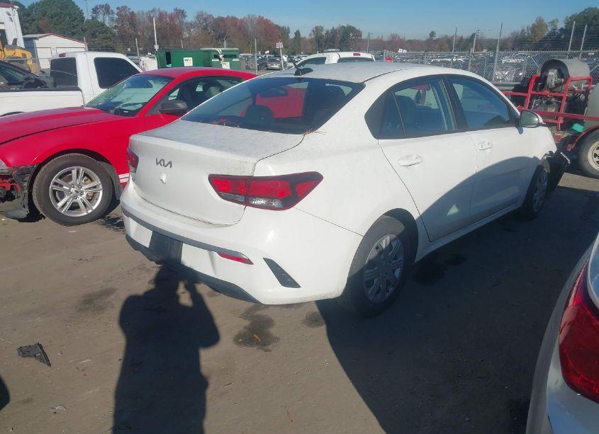 Photo 4 of 2022 Kia Rio LX (VIN 3KPA24AD6NE434171)
