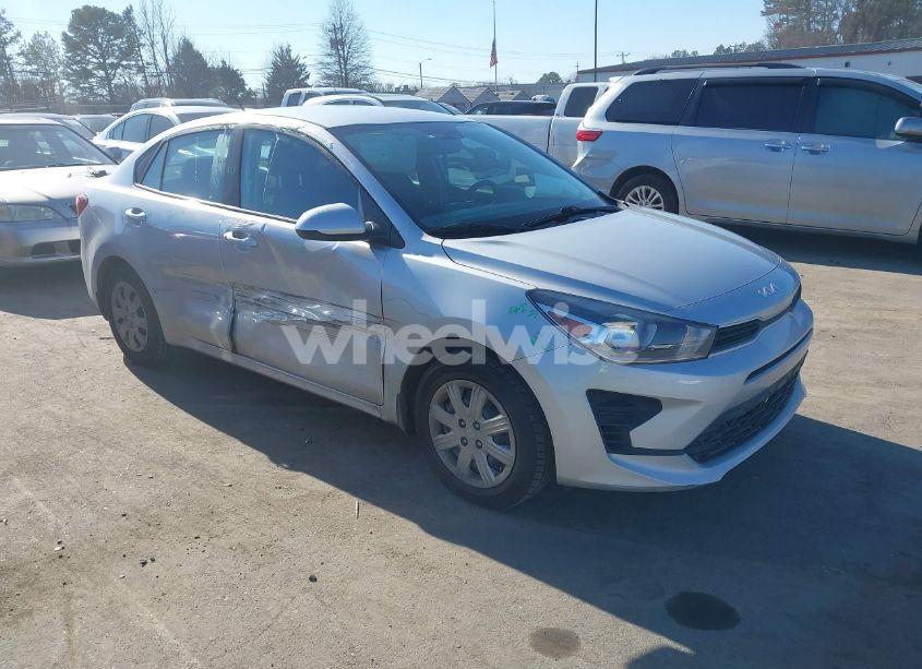 2022 Kia Rio LX (VIN 3KPA24AD6NE458132) main photo