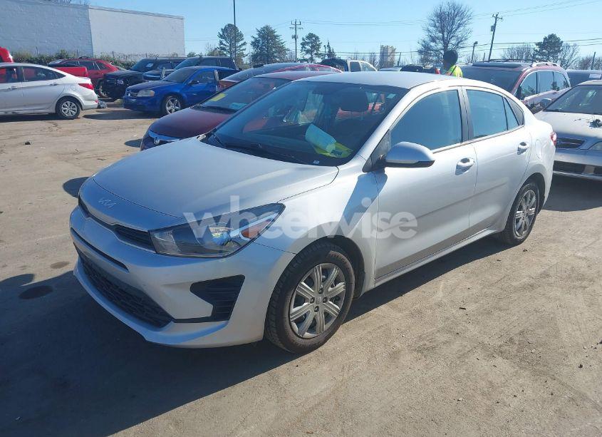 Photo 2 of 2022 Kia Rio LX (VIN 3KPA24AD6NE458132)