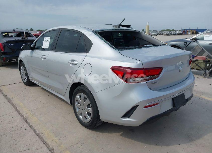Photo 3 of 2022 Kia Rio LX (VIN 3KPA24AD6NE462634)