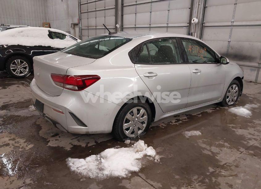 Photo 4 of 2022 Kia Rio (VIN 3KPA24AD6NE498064)