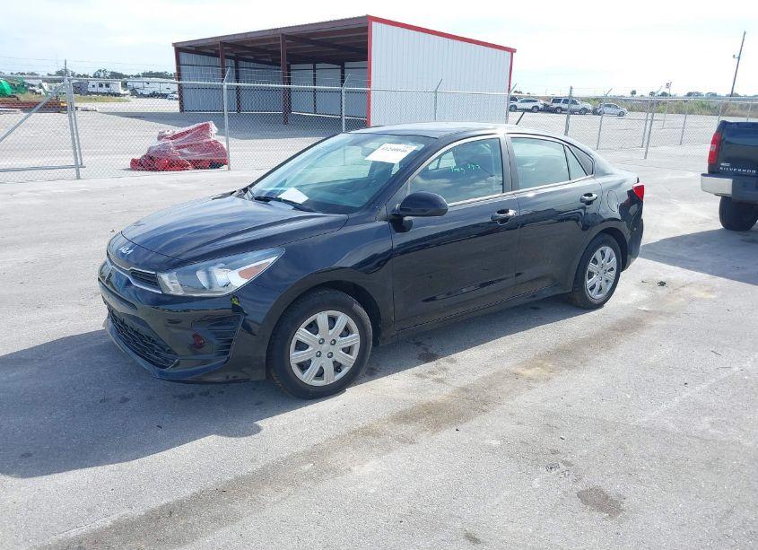 Photo 2 of 2022 Kia Rio LX/S (VIN 3KPA24AD7NE477420)