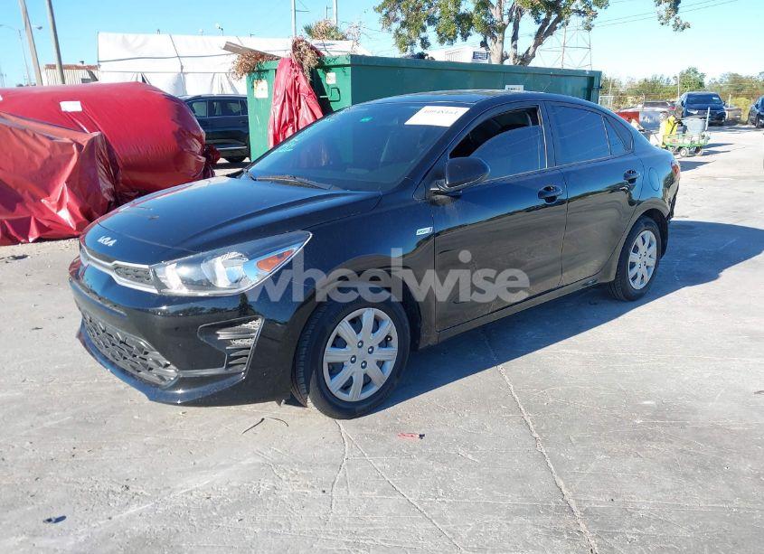 Photo 2 of 2022 Kia Rio S (VIN 3KPA24AD8NE432437)