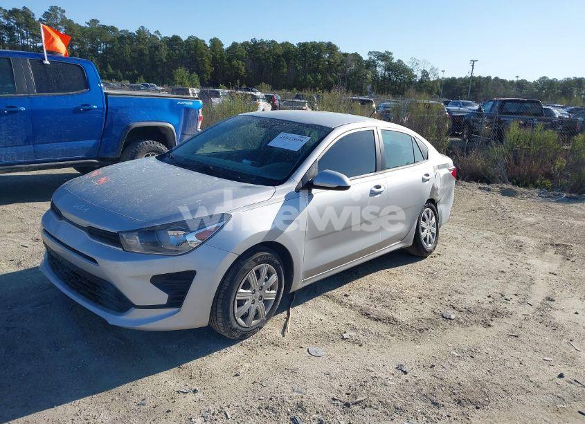 Photo 2 of 2022 Kia Rio LX (VIN 3KPA24AD8NE434012)