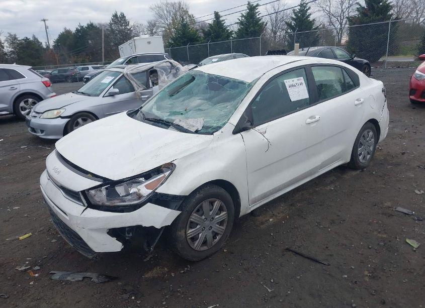 Photo 2 of 2022 Kia Rio LX (VIN 3KPA24AD8NE434527)