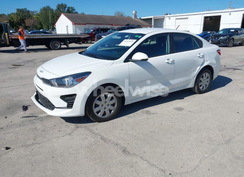 Photo 2 of 2022 Kia Rio S (VIN 3KPA24AD8NE443907)