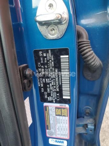 2022 KIA RIO LX (VIN 3KPA24AD8NE476941) main photo