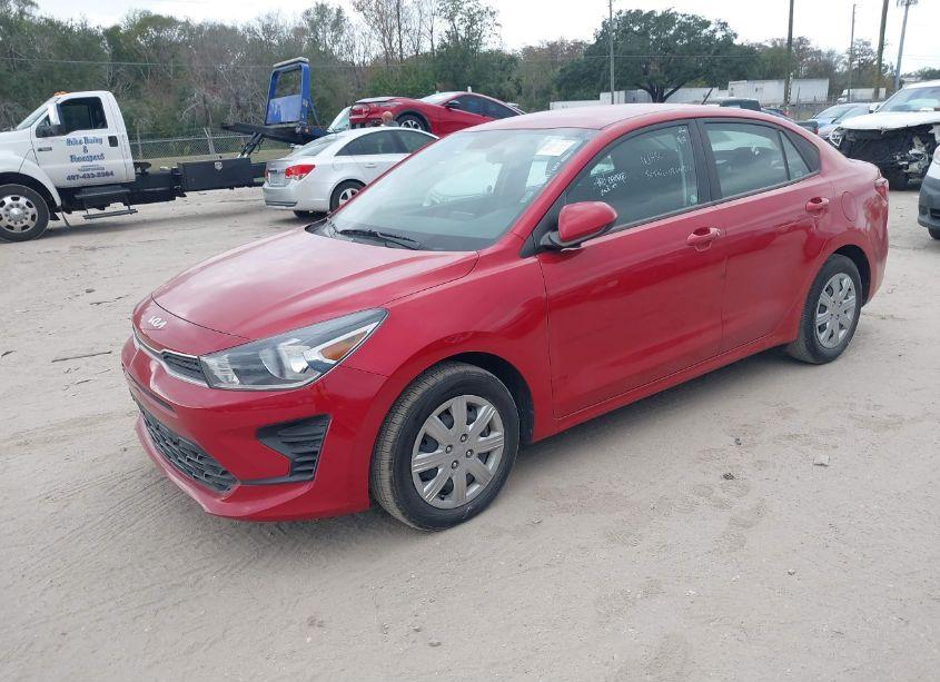 Photo 2 of 2022 Kia Rio S (VIN 3KPA24AD9NE433581)