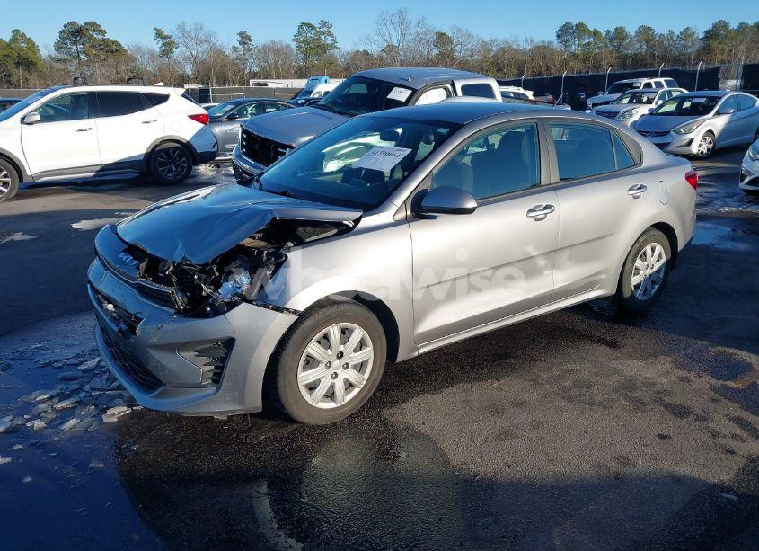 Photo 2 of 2022 Kia Rio S (VIN 3KPA24AD9NE435377)
