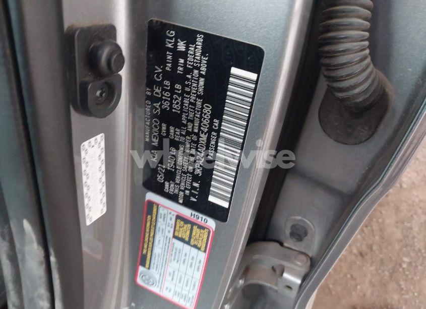 Photo 9 of 2021 Kia Rio S (VIN 3KPA24ADXME406680)